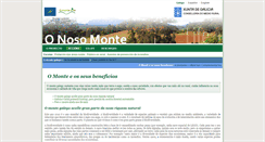 Desktop Screenshot of onosomonte.mediorural.xunta.es